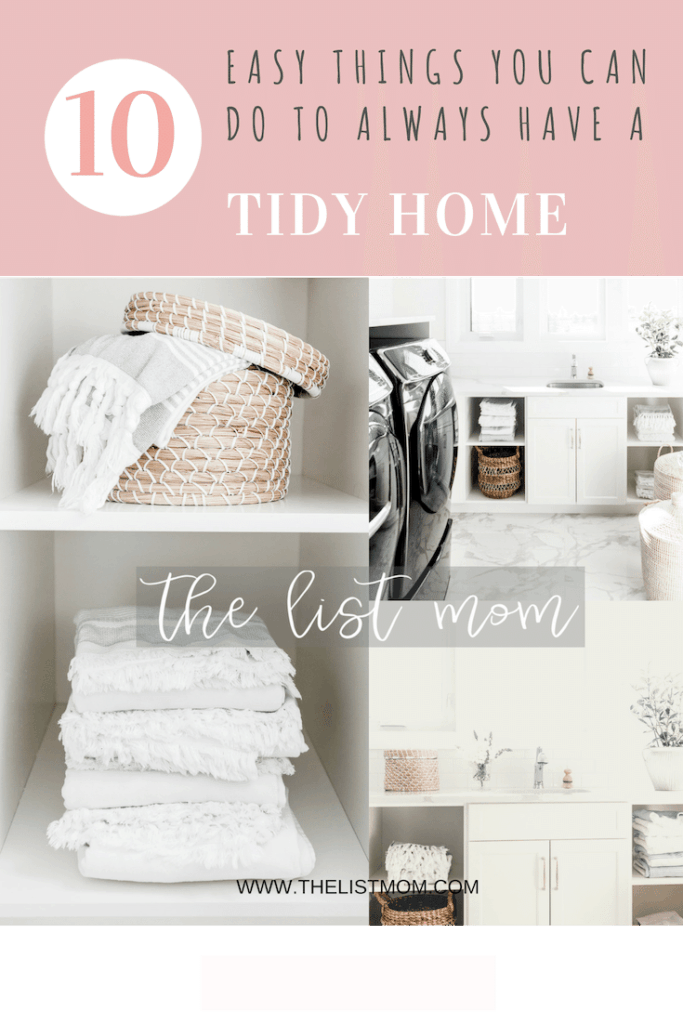 Things Tidy Moms Always Do