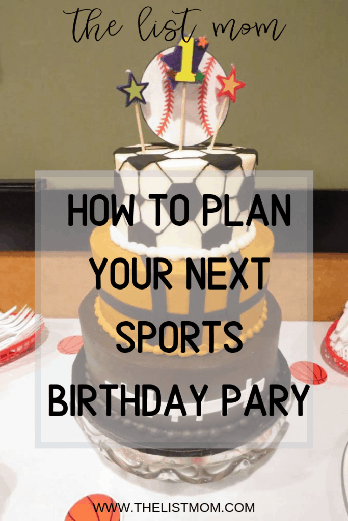 How to Plan Your Next Sports Birthday Party