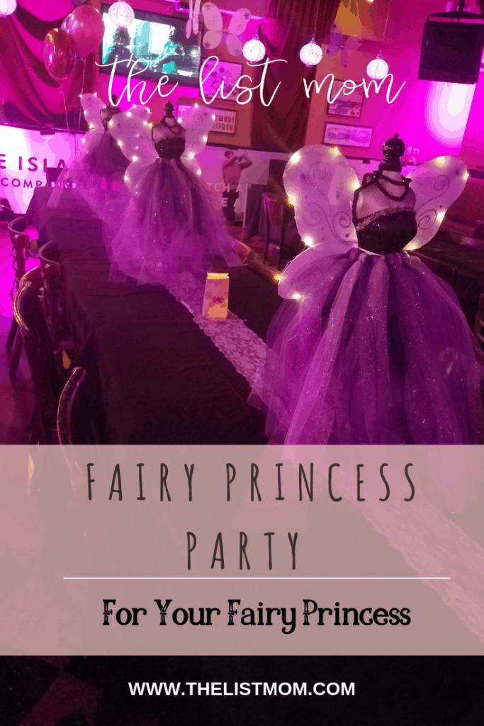 Fairy Princess Party for a Fairy Princess
