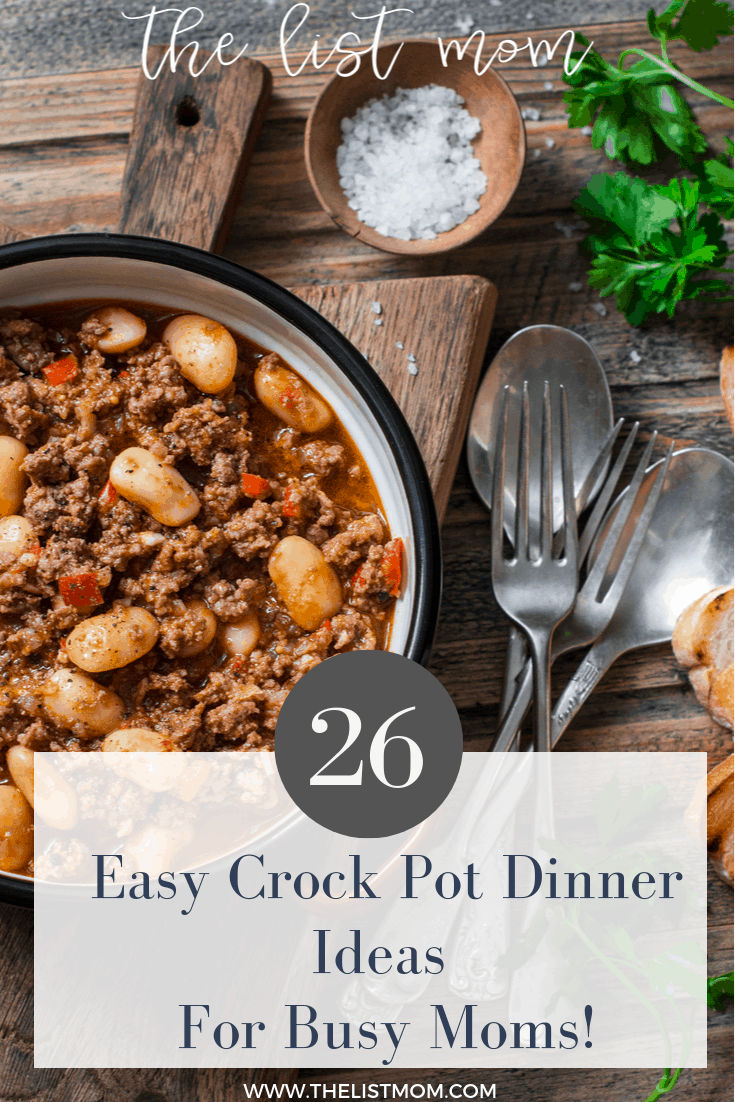 Easy Crock pot dinners