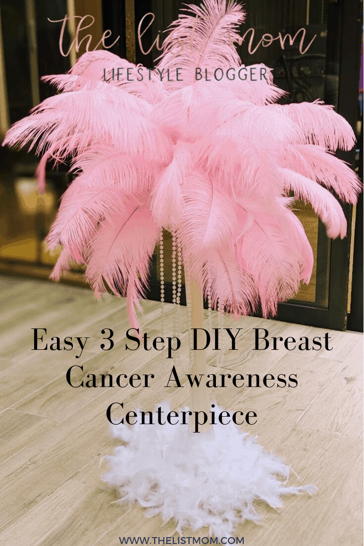 Breast Cancer Awareness Centerpiece