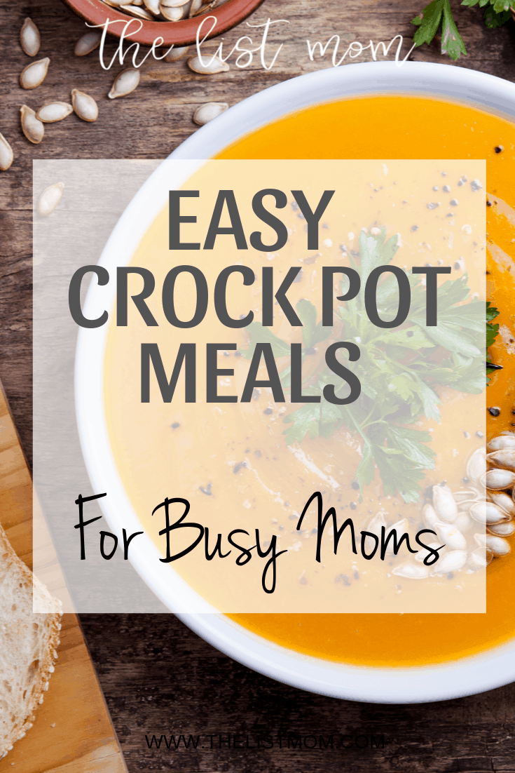 Easy Crock pot meals
