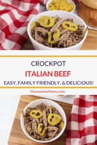 Crockpot Italian Beef