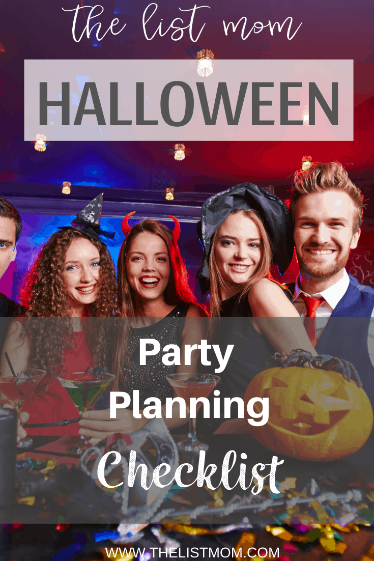 Halloween Party Planning Checklist