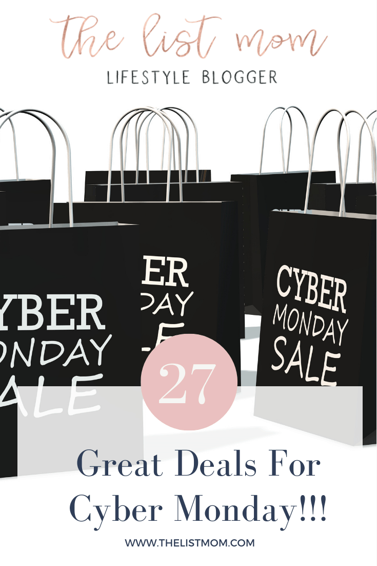 Great Deals for Cyber Monday 