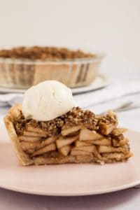 Apple Crisp Pie