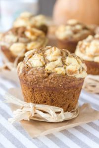 Pumpkin Cheesecake Muffins