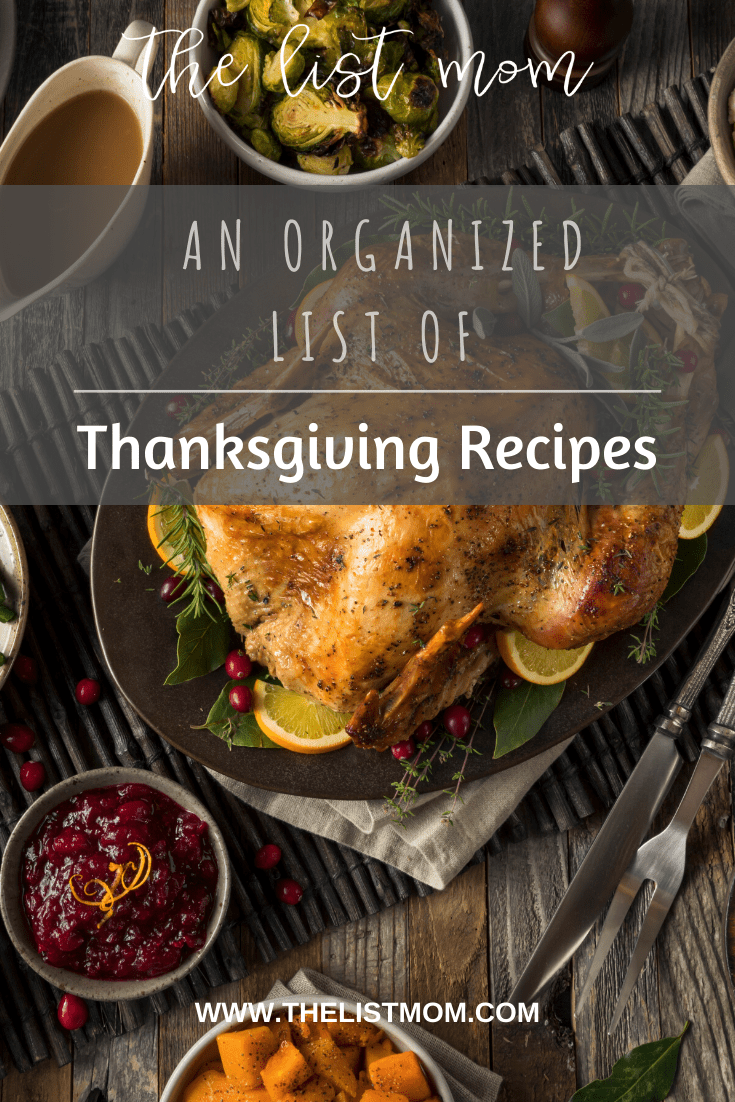 Thanksgiving recipes