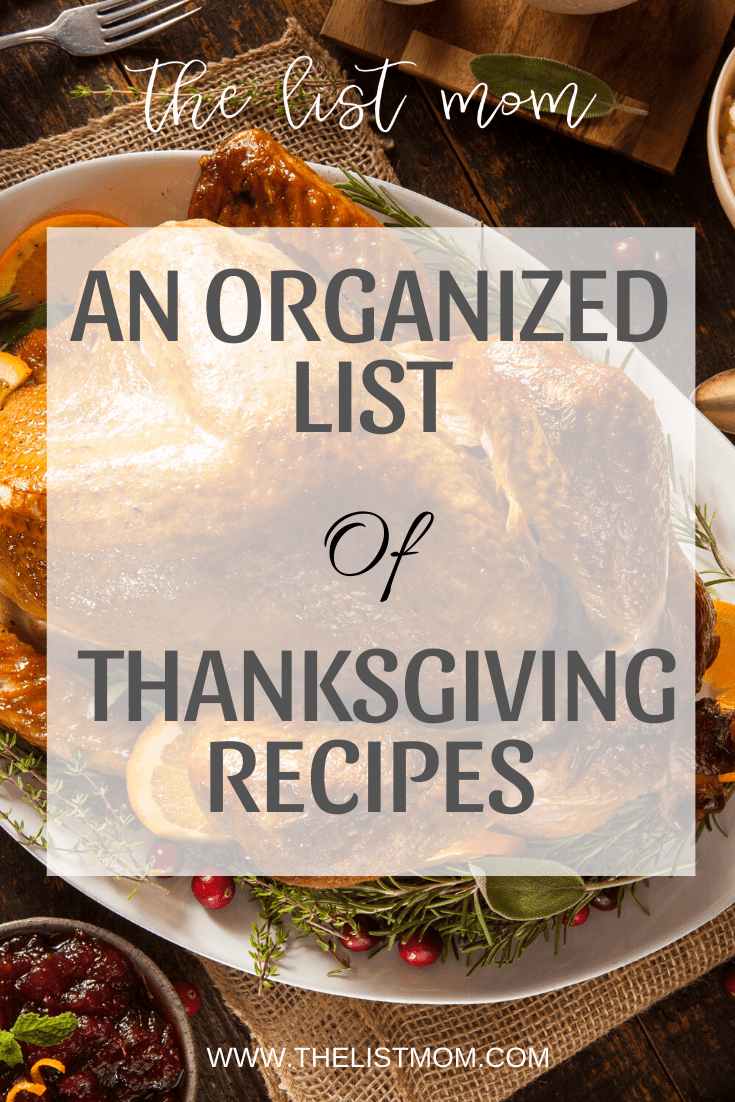 Thanksgiving recipes