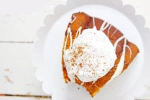 Pumpkin Angel Food Cake