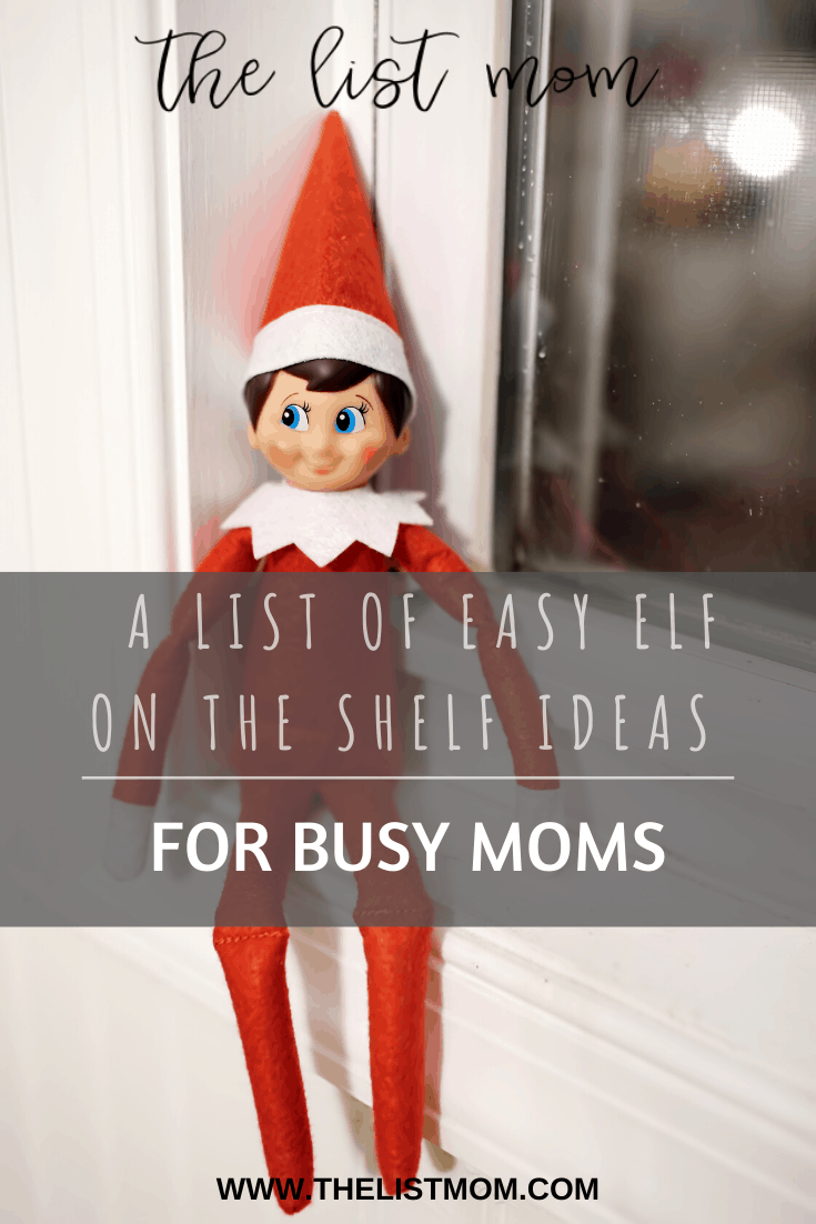 25 easy elf on the shelf ideas