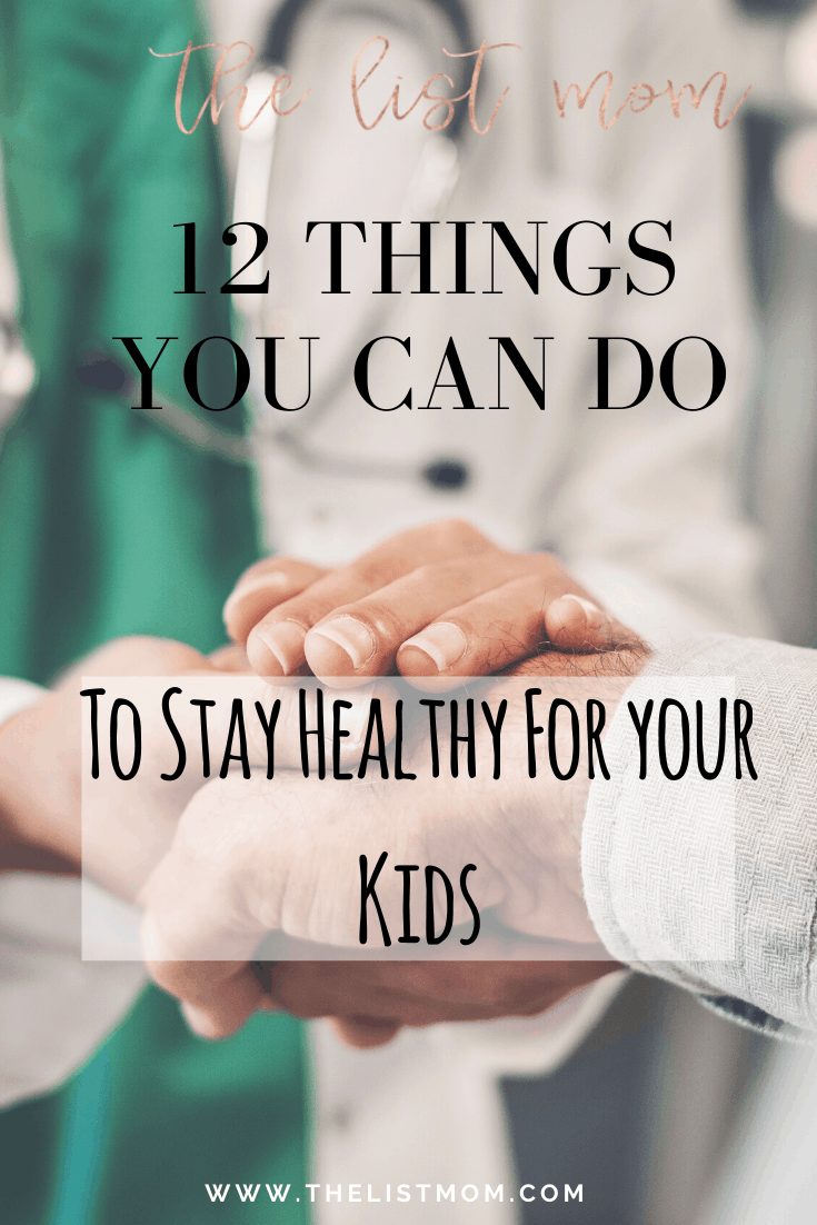 12 Things you can do to maintain your health