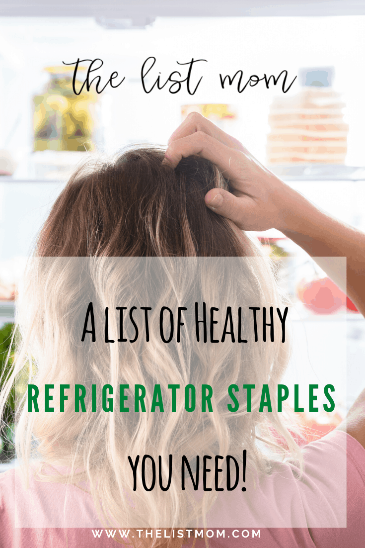 A List of Healthy Refrigerator Staples