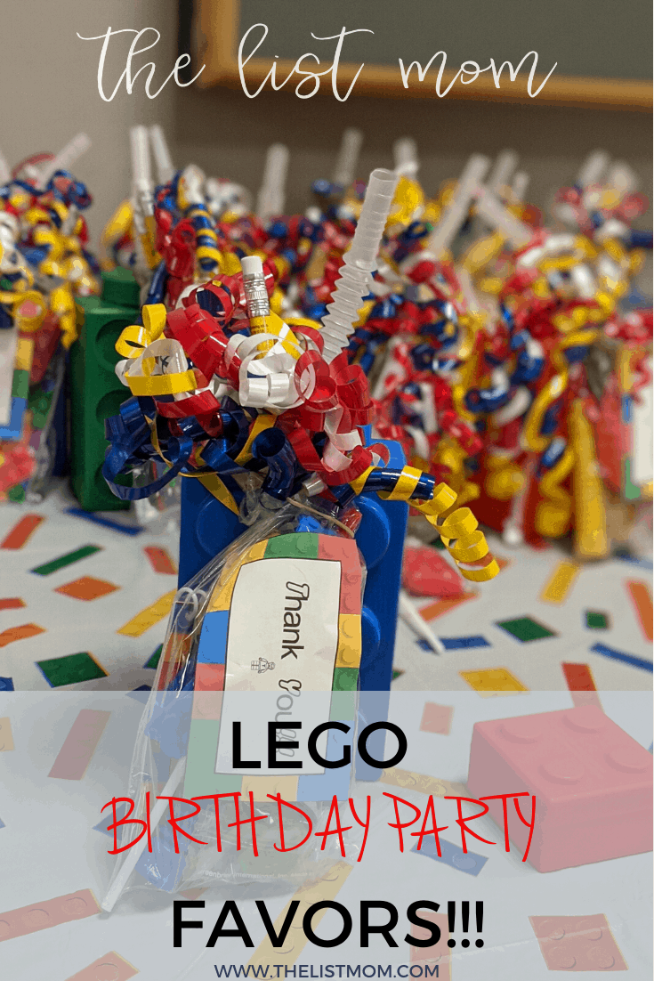 Lego party favor online