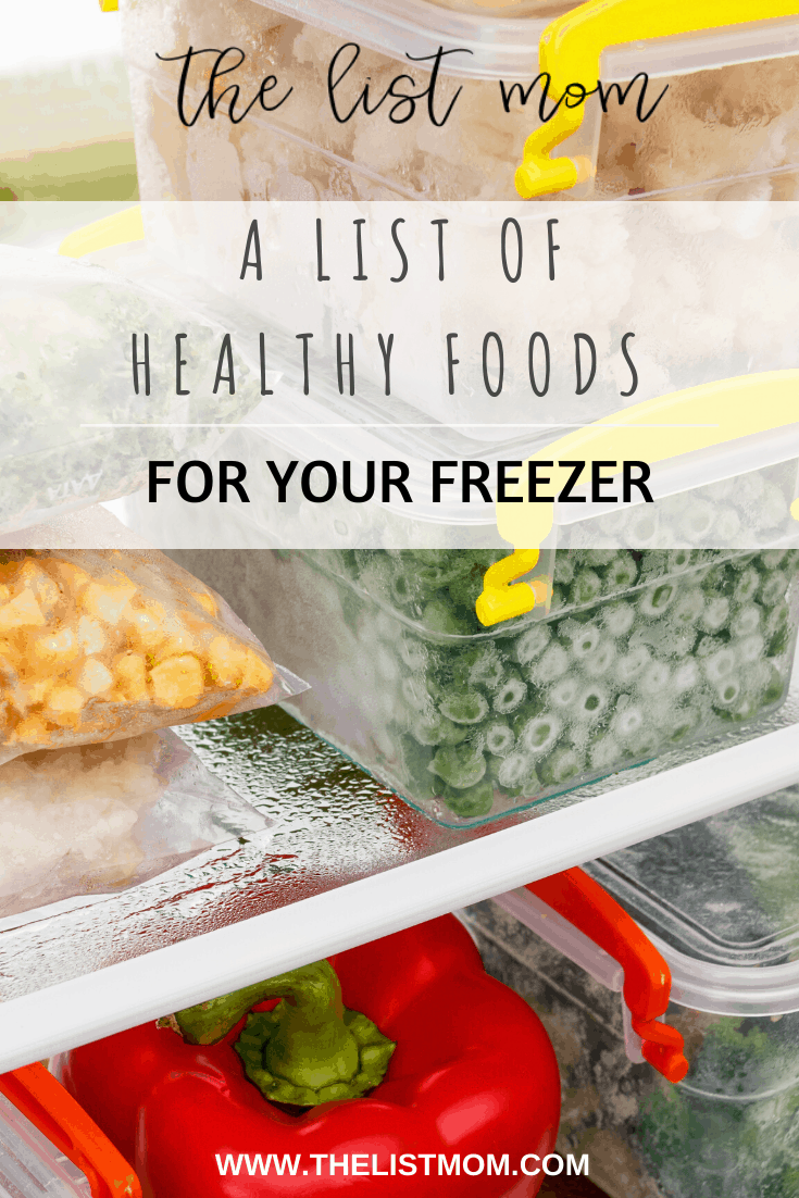 Healthy Freezer Staples