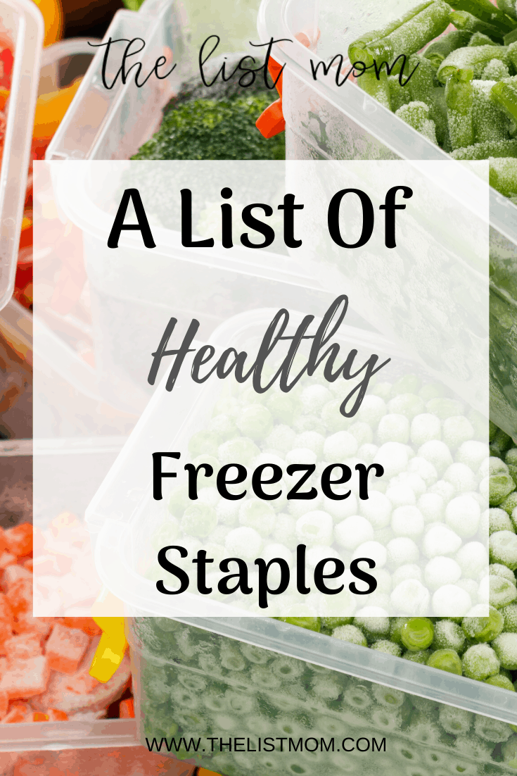 Healthy Freezer Staples