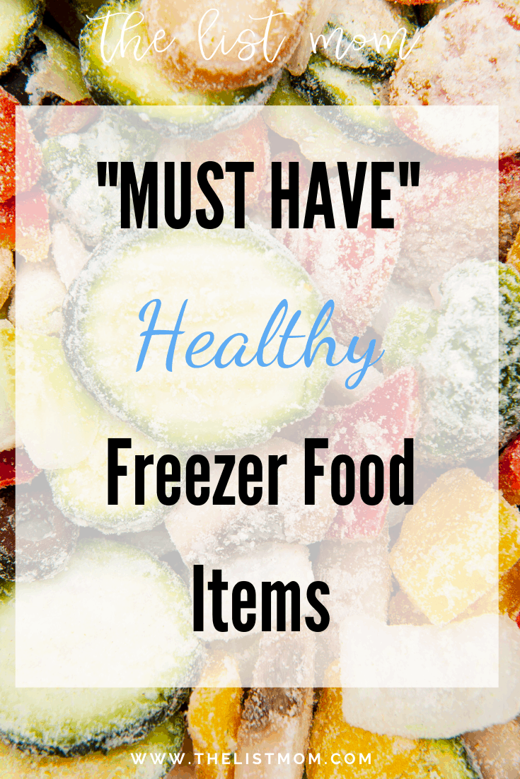 Healthy Freezer Staples