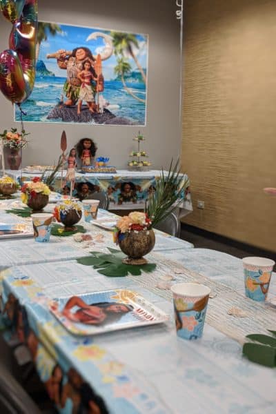 Moana Birthday Party