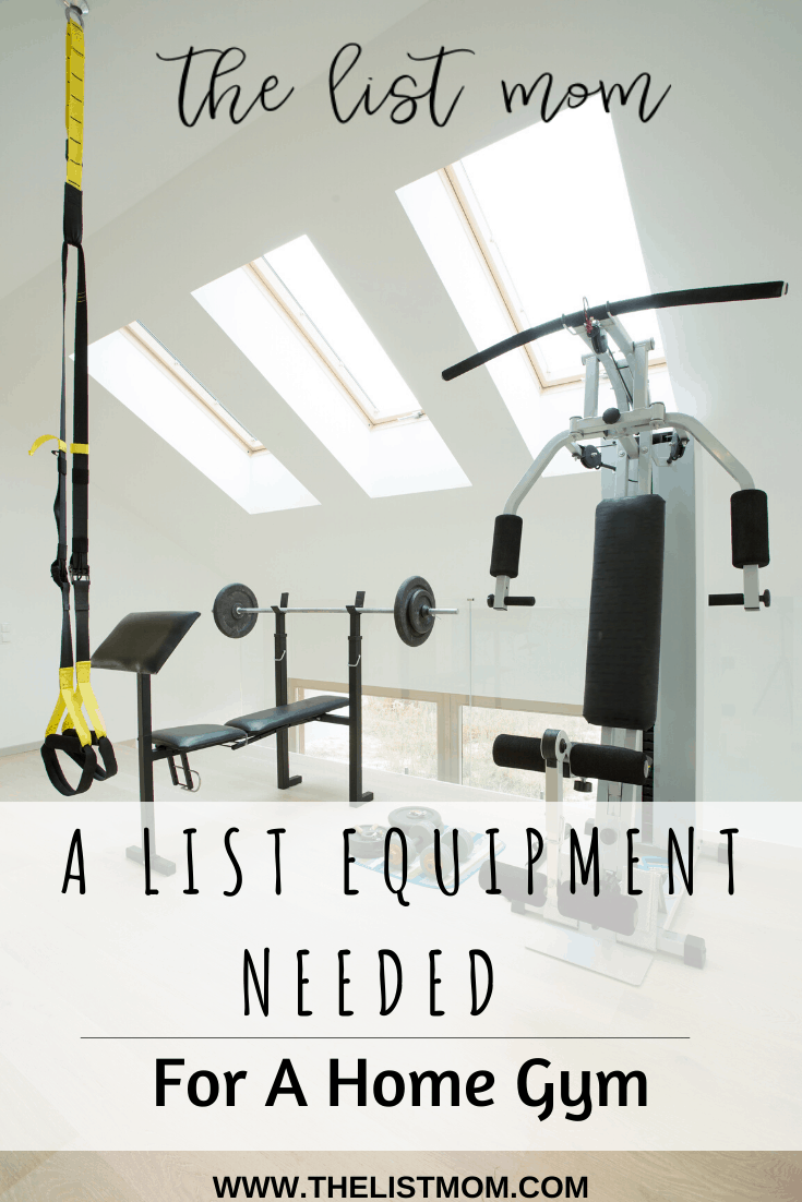 Equipment You Need For A Home Gym