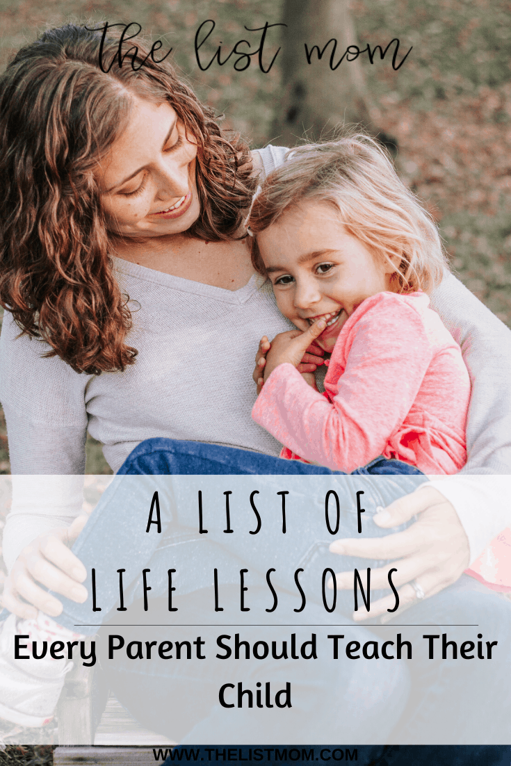 Life Lessons To Teach Your Child