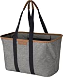 Collapsible structured tote