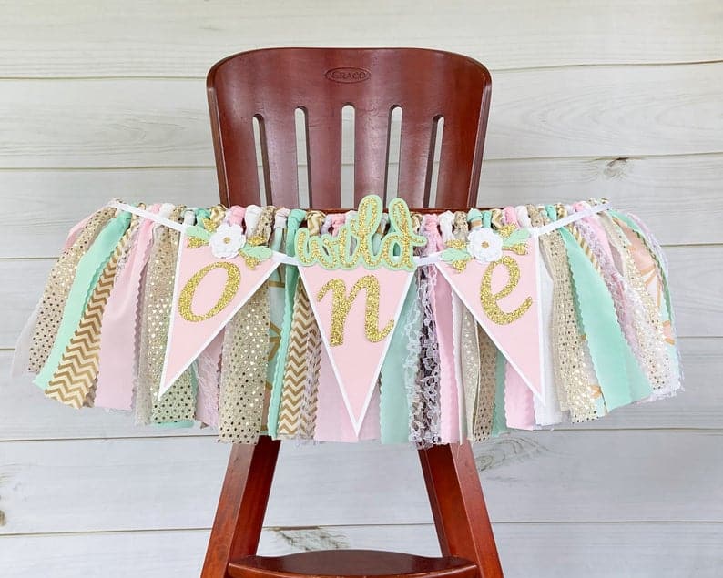 high chair banner